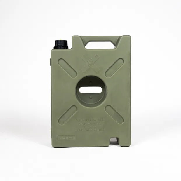 RX-5OD – ROTOPAX Liquid Storage Container, OD Green 5 Gallon Bolt-On/ Free Standing Formulated Plastic EPA And CARB C...